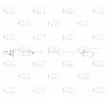 3 099 р. Датчик кислорода AUDI A3 STARTVOLT STARTVOLT vs-os1827  с доставкой в г. Вологда. Увеличить фотографию 2