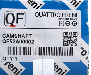 6 649 р. Вал распределительный CHEVROLET Cruze (09-) (1.6),Aveo (03-) (1.6) QUATTRO FRENI QUATTRO FRENI qf52a00002  с доставкой в г. Вологда. Увеличить фотографию 4