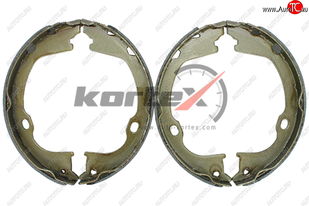 2 359 р. Колодки тормозные задние барабанные (4шт.) KORTEX Jeep Grand Cherokee WK2 2-ой рестайлинг (2017-2022)  с доставкой в г. Вологда
