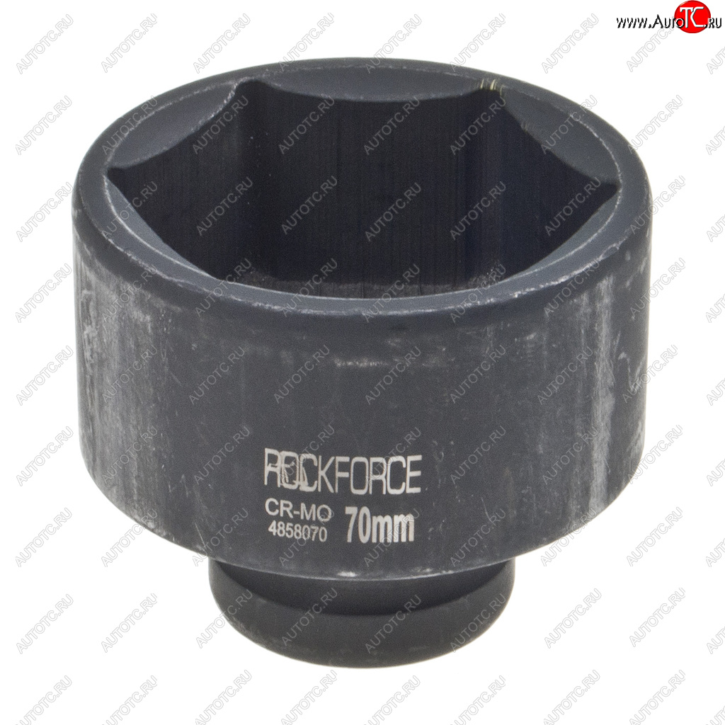 2 799 р. Головка торцевая 1 70мм ударная L=90мм ROCKFORCE ROCKFORCE rf-4858070  с доставкой в г. Вологда