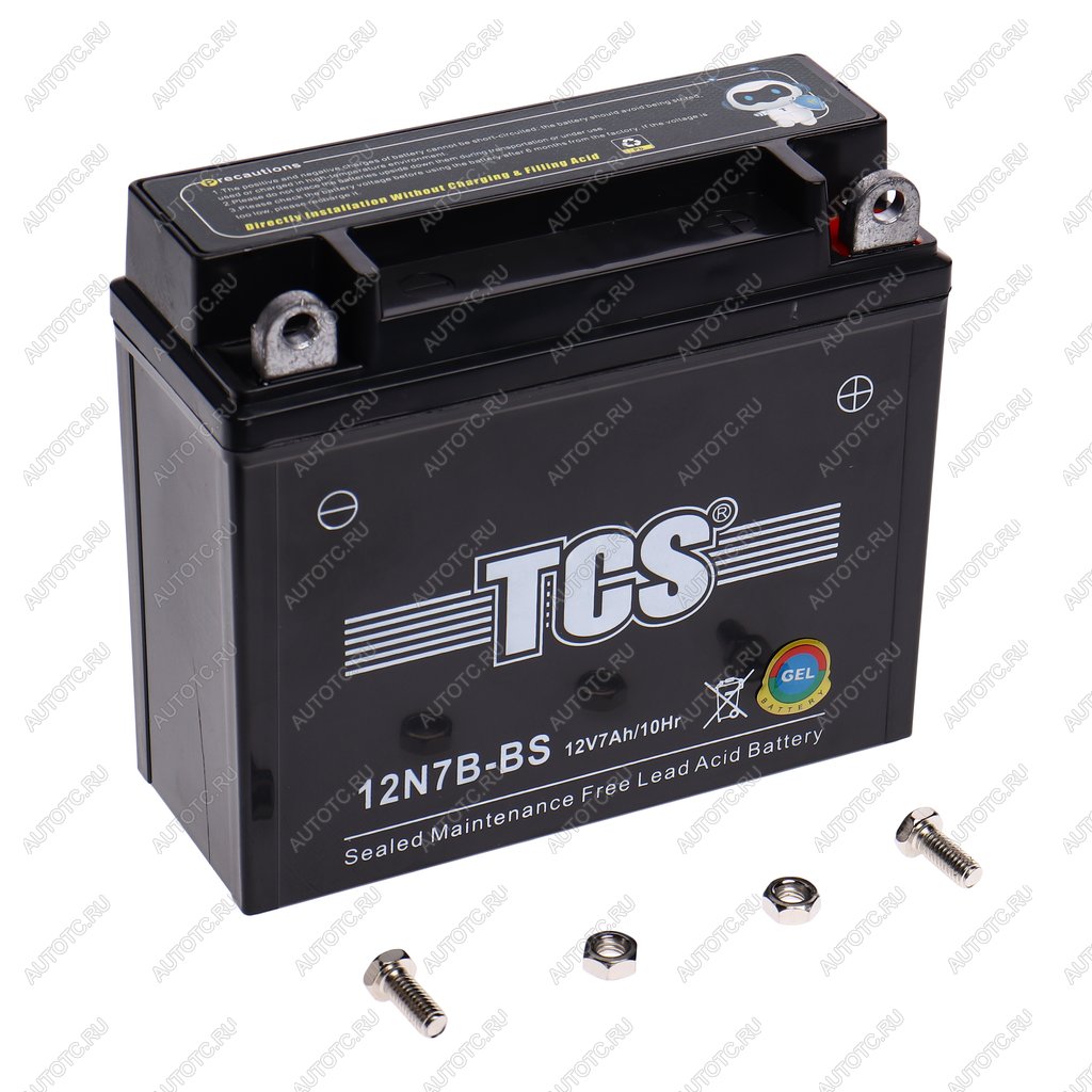 2 499 р. Аккумулятор TCS GEL 7Ач TCS 6ст7 12n7b-bs  с доставкой в г. Вологда