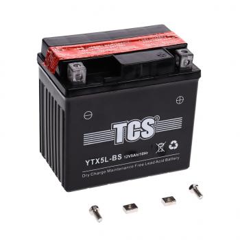 1 999 р. Аккумулятор TCS AGM 5Ач TCS 6ст5 ytx5l-bs  с доставкой в г. Вологда. Увеличить фотографию 2