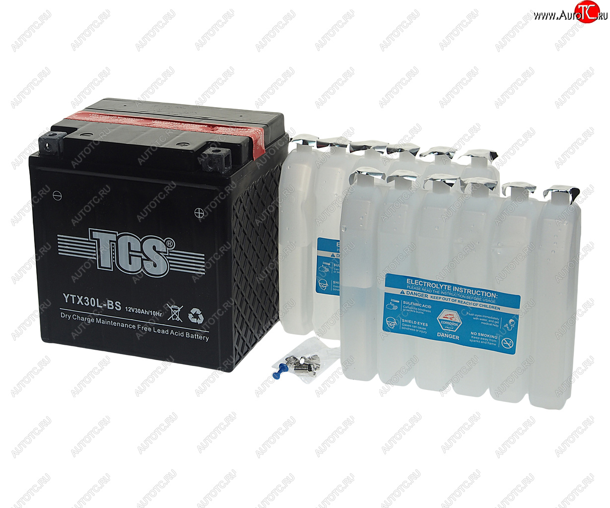 9 499 р. Аккумулятор TCS AGM 30Ач TCS 6ст30 ytx30l-bs  с доставкой в г. Вологда