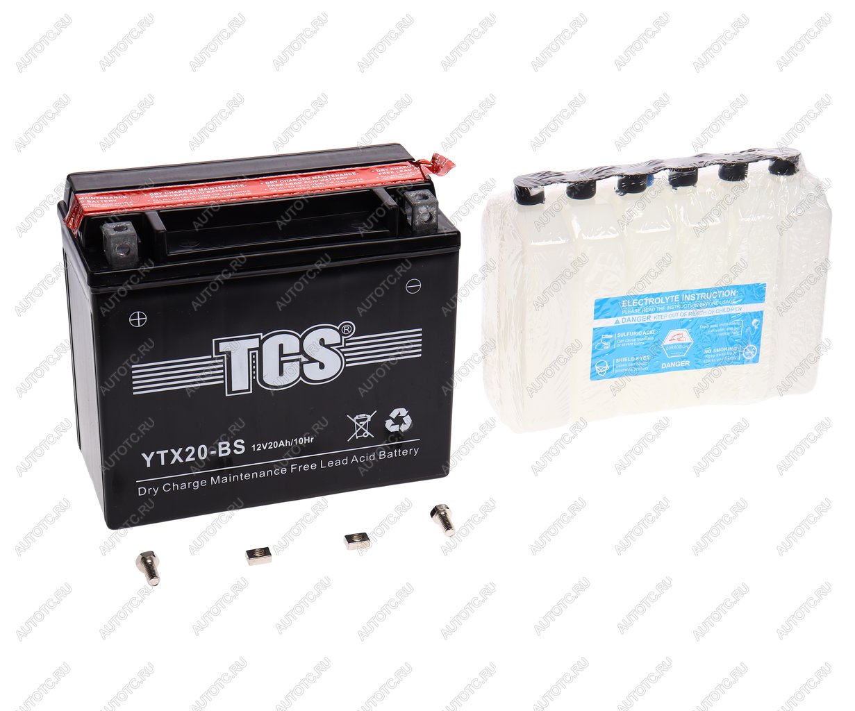 7 299 р. Аккумулятор TCS AGM 20Ач TCS 6ст20 ytx20-bs  с доставкой в г. Вологда
