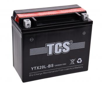 7 299 р. Аккумулятор TCS AGM 20Ач TCS 6ст20 ytx20l-bs  с доставкой в г. Вологда. Увеличить фотографию 2