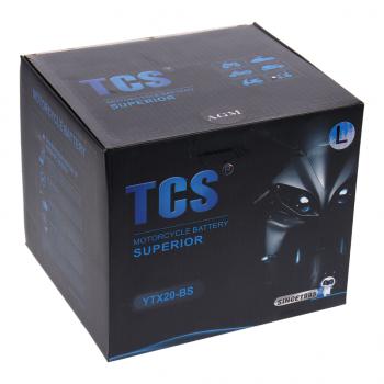 7 299 р. Аккумулятор TCS AGM 20Ач TCS 6ст20 ytx20l-bs  с доставкой в г. Вологда. Увеличить фотографию 6