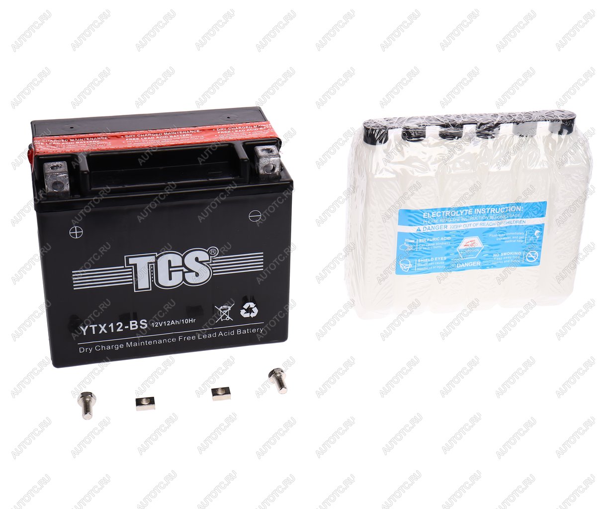 3 499 р. Аккумулятор TCS AGM 12Ач TCS 6ст12 ytx12-bs  с доставкой в г. Вологда
