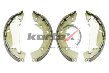 1 299 р. Колодки тормозные задние барабанные (4шт.) KORTEX Hyundai Solaris RBr седан дорестайлинг (2010-2014)  с доставкой в г. Вологда. Увеличить фотографию 3