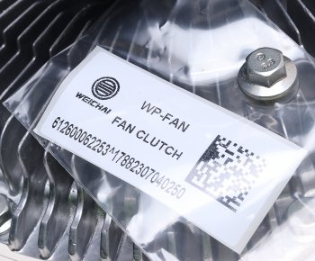 62 999 р. Вискомуфта SHACMAN SHAANXI X6000 дв.WP13.480E501 привода вентилятора (с крыльчаткой) OE SHACMAN 612600062253  с доставкой в г. Вологда. Увеличить фотографию 3