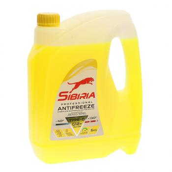 Антифриз желтый -40C 5кг G12+ SIBIRIA SIBIRIA 963896