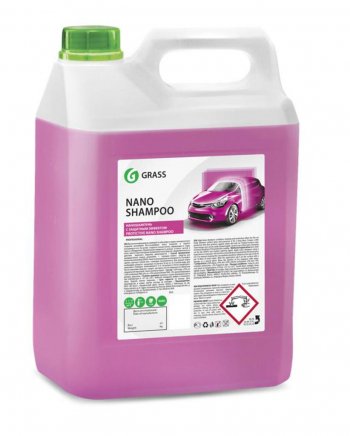 Шампунь с полиролью 5кг Nano Shampoo GRASS GRASS 136102