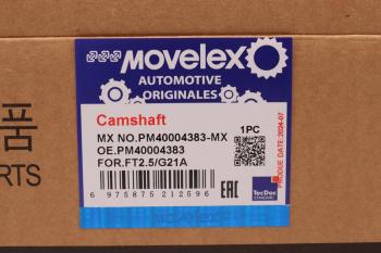 8 999 р. Вал распределительный ГАЗель Next,NN дв.G21A впускной MOVELEX MOVELEX pm40004383-mx  с доставкой в г. Вологда. Увеличить фотографию 5