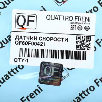 2 069 р. Датчик АБС MERCEDES (W216) колеса заднего QUATTRO FRENI QUATTRO FRENI qf60f00421  с доставкой в г. Вологда. Увеличить фотографию 5