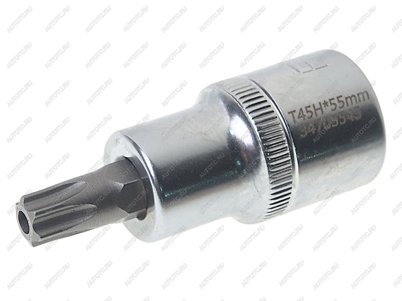 184 р. Бита-головка 12 TORX T45х55мм с отверстием ROCKFORCE ROCKFORCE rf-34705545  с доставкой в г. Вологда