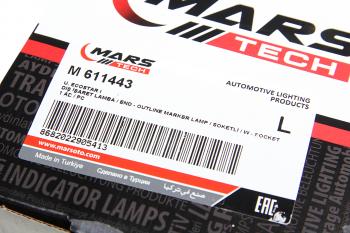 5 199 р. Фонарь задний KRONE KOGEL левый с габаритом (с разъемом) MARS TECH MARS TECH m611443  с доставкой в г. Вологда. Увеличить фотографию 3