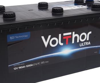 26 999 р. Аккумулятор VOLTHOR Ultra Truck 190Ач обратная полярность VOLTHOR 6ст190(3) 69032  с доставкой в г. Вологда. Увеличить фотографию 2