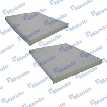399 р. Фильтр воздушный салона PEUGEOT Boxer CITROEN Jumper (06-) FIAT Ducato MANDO MANDO mmf025098  с доставкой в г. Вологда. Увеличить фотографию 2