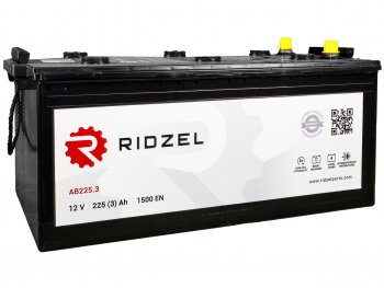 Аккумулятор RIDZEL 225Ач обратная полярность RIDZEL 6ст225(3) ab225.3