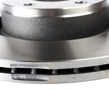 3 599 р. Диск тормозной AUDI A6 (05-) передний (1шт.) MANDO MANDO mbc035445 MANDO mbc035445  с доставкой в г. Вологда. Увеличить фотографию 4
