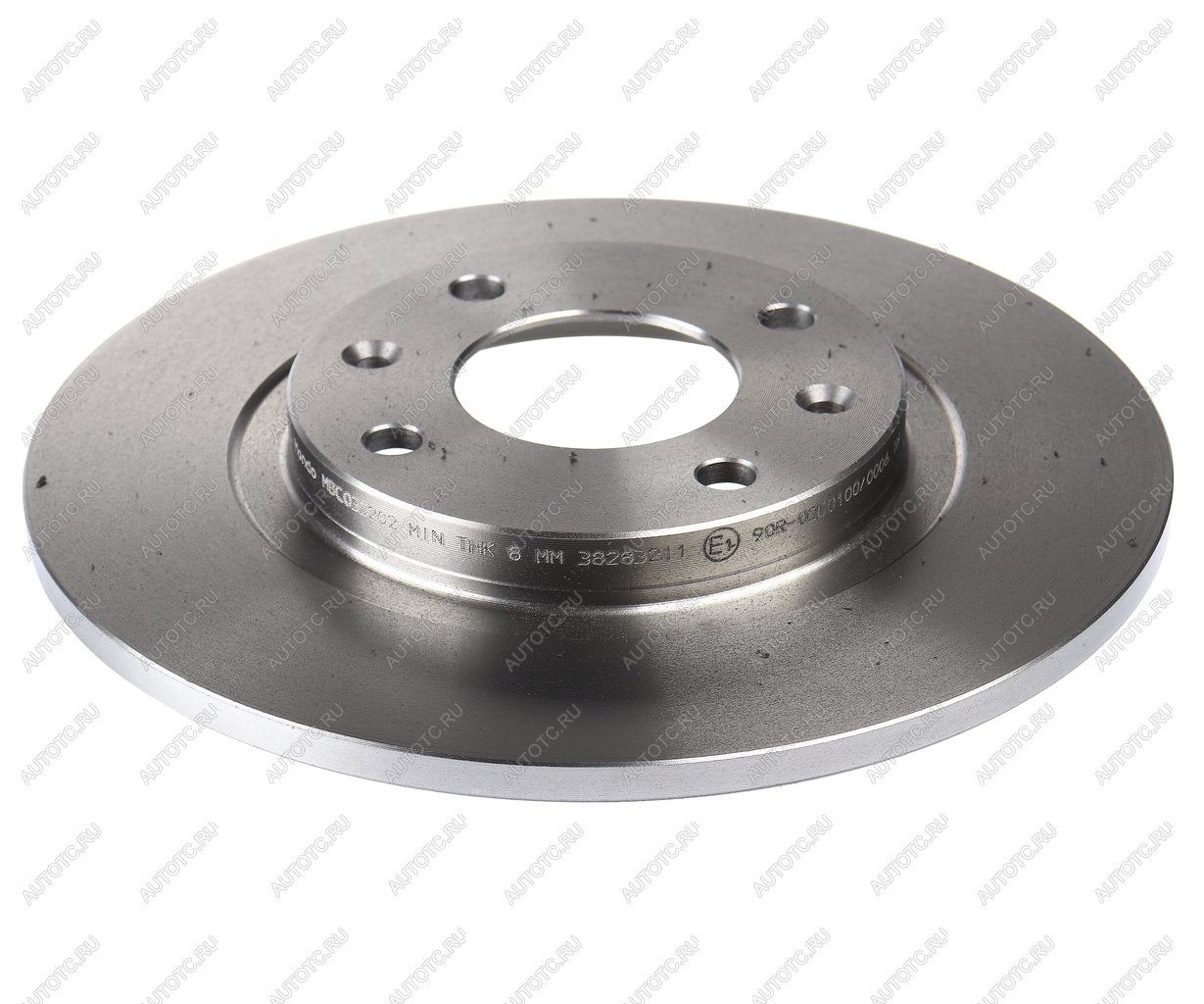 2 199 р. Диск тормозной CITROEN BX (82-93) PEUGEOT 305 I,II (82-90) передний (1шт.) MANDO MANDO mbc035202 MANDO mbc035202  с доставкой в г. Вологда