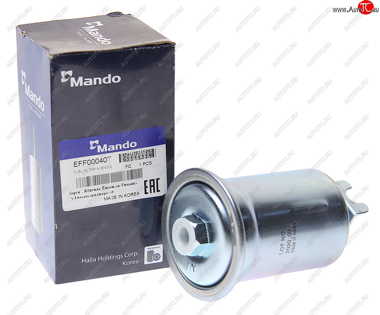 369 р. Фильтр топливный TOYOTA Carina MANDO MANDO eff00040t MANDO eff00040t  с доставкой в г. Вологда