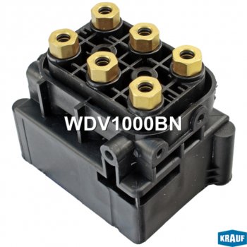 10 999 р. Блок клапанов VW Touareg (03-) AUDI Q7 (10-) PORSCHE Cayenne пневмоподвески KRAUF KRAUF wdv1000bn KRAUF wdv1000bn  с доставкой в г. Вологда. Увеличить фотографию 2