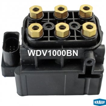 10 999 р. Блок клапанов VW Touareg (03-) AUDI Q7 (10-) PORSCHE Cayenne пневмоподвески KRAUF KRAUF wdv1000bn KRAUF wdv1000bn  с доставкой в г. Вологда. Увеличить фотографию 6