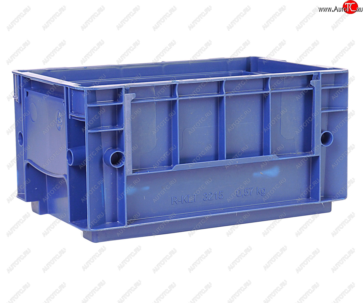 399 р. Ящик полимерный многооборотный 297х198х147.5мм синий IPLAST IPLAST ip-378860  с доставкой в г. Вологда