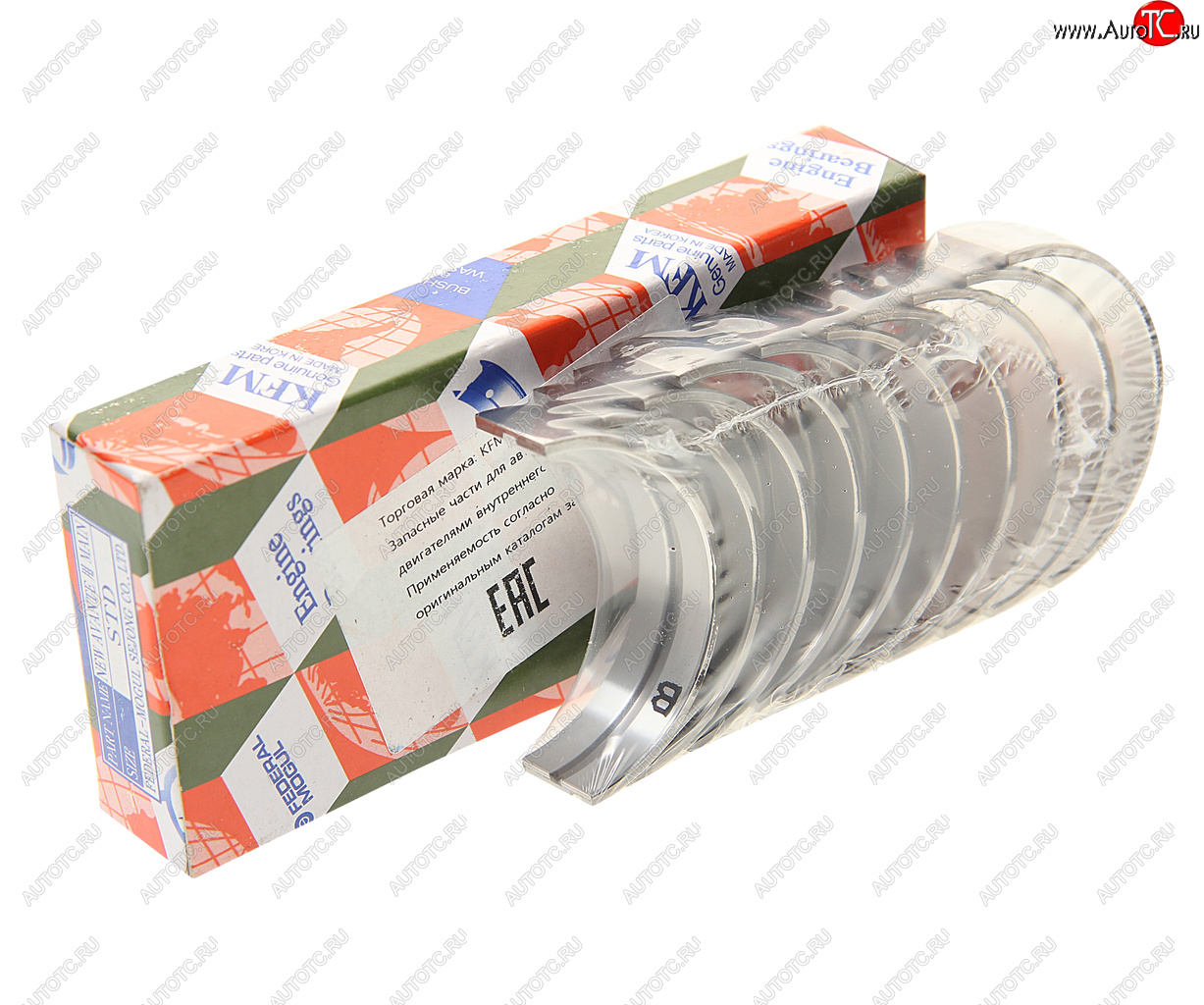 1 629 р. Вкладыши HYUNDAI Solaris (11-) KIA Rio (11-) коренные STD комплект (10шт.) KFM KFM 21020-2b101  с доставкой в г. Вологда