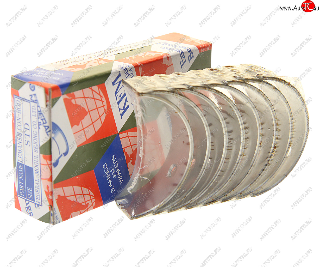 1 079 р. Вкладыши DAEWOO Nexia (95-) шатунные d+0.00 комплект (8шт.) KFM KFM 93740240  с доставкой в г. Вологда