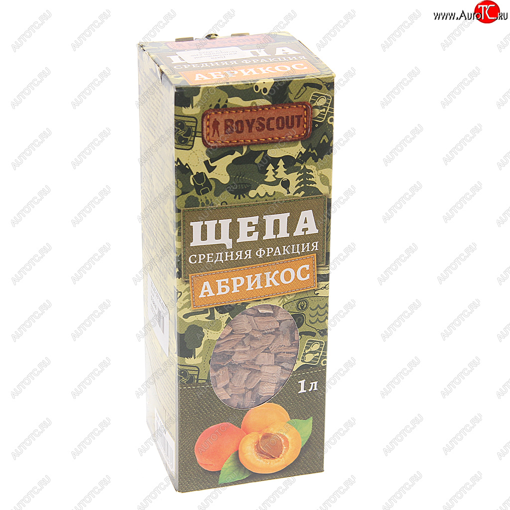 142 р. Щепа для копчения абрикосовая 285г BOYSCOUT BOYSCOUT 61199  с доставкой в г. Вологда