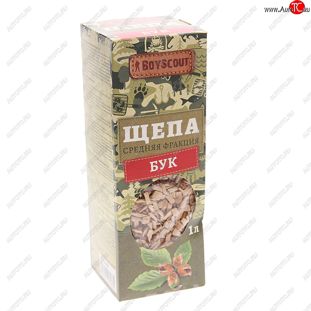 99 р. Щепа для копчения буковая 282г BOYSCOUT BOYSCOUT 61096  с доставкой в г. Вологда