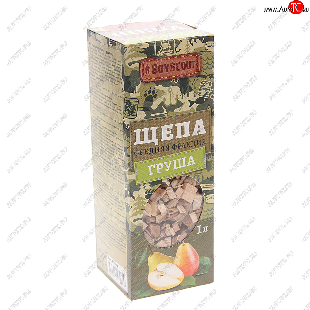 142 р. Щепа для копчения грушевая 302г BOYSCOUT BOYSCOUT 61094  с доставкой в г. Вологда