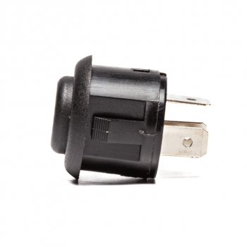 116 р. Выключатель кнопка 12V без символа AVTOELECTRICA AVTOELECTRICA 2812.3710-01 ае  с доставкой в г. Вологда. Увеличить фотографию 2
