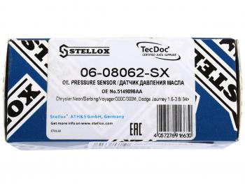 719 р. Датчик давления масла CHRYSLER 300C STELLOX STELLOX 0608062sx  с доставкой в г. Вологда. Увеличить фотографию 5