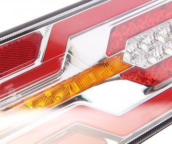 5 999 р. Фонарь задний универсальный светодиодный c подсветкой номера левый LED LT LED TECHNOLOGY 14b-l (emc) LED TECHNOLOGY 14b-l (emc)  с доставкой в г. Вологда. Увеличить фотографию 3