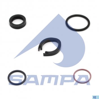 Фиксатор MAN MERCEDES трубки пластиковой (NG12,система VOSS 230) SAMPA SAMPA 011.505