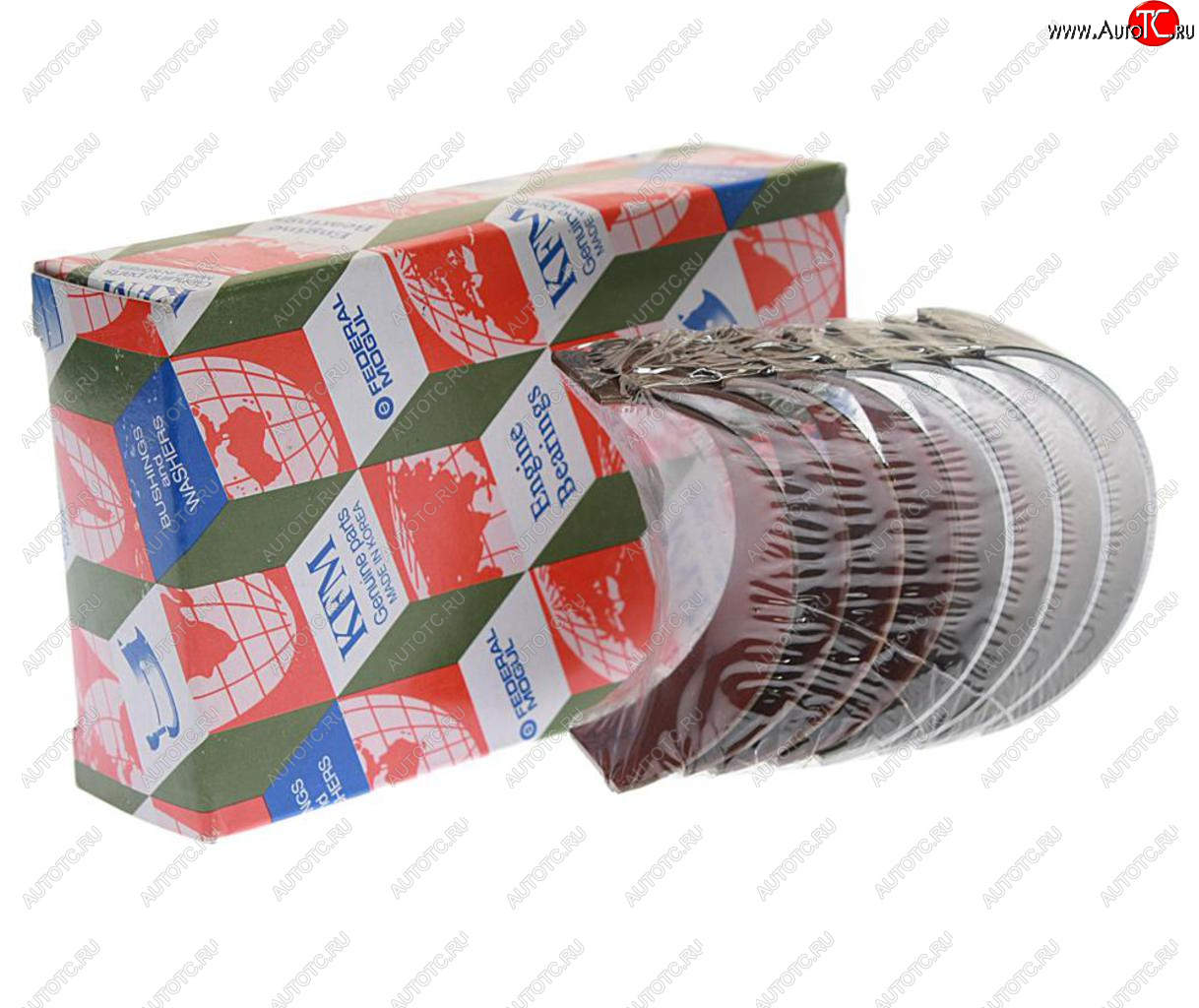 2 999 р. Вкладыши HYUNDAI Santa Fe (10-) (2.2) KIA Sorento (10-) (2.2) шатунные STD комплект (8шт.) KFM KFM 23060-2f910  с доставкой в г. Вологда