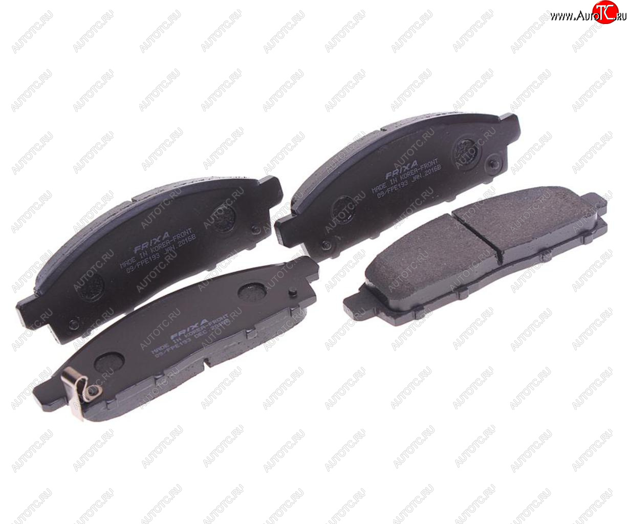 999 р. Колодки тормозные передние (4шт.) HANKOOK FRIXA Mitsubishi Montero Sport PA рестайлинг (2000-2008)  с доставкой в г. Вологда