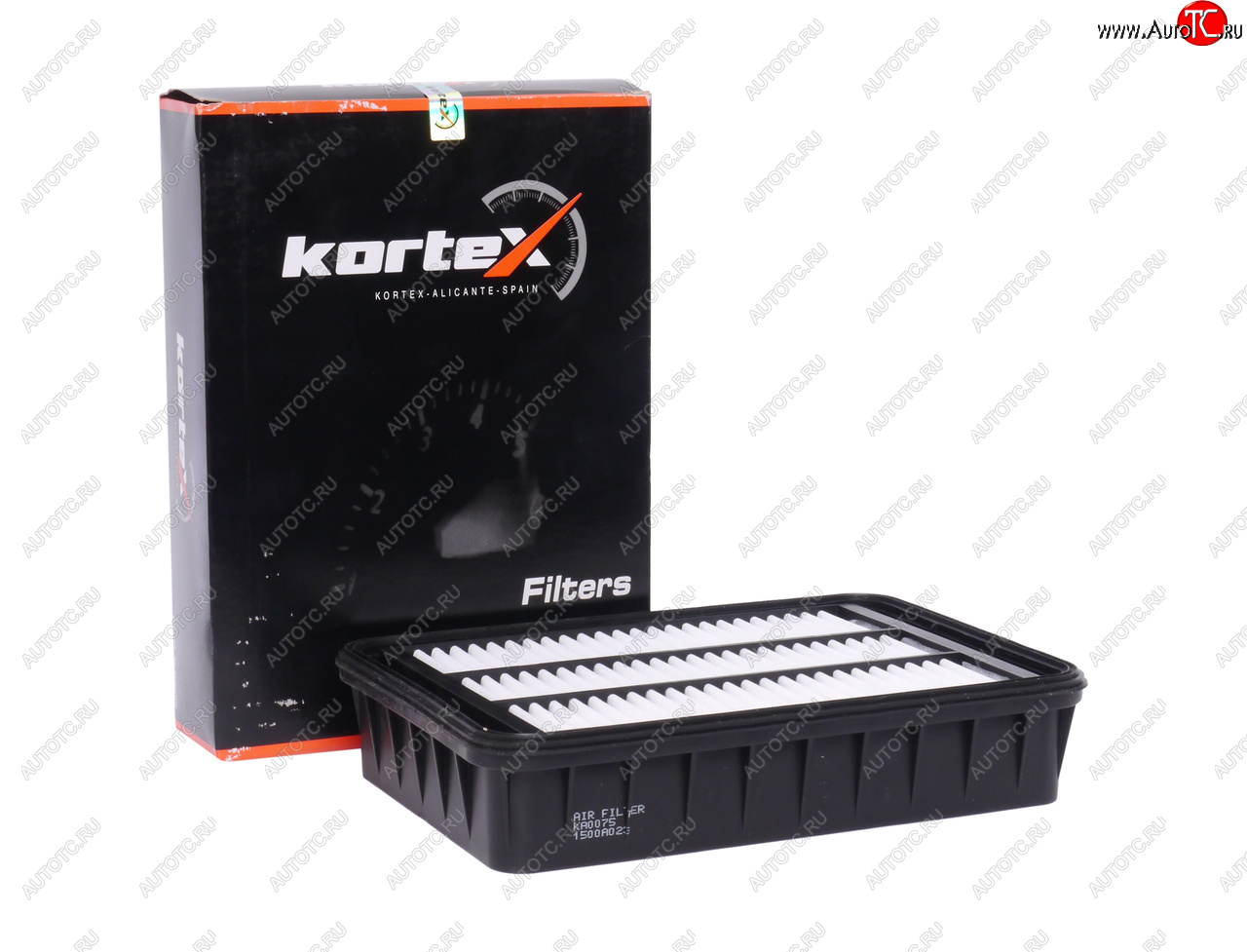 829 р. Фильтр воздушный MITSUBISHI Lancer (07-),Outlander (07-) KORTEX KORTEX ka0075 KORTEX ka0075  с доставкой в г. Вологда