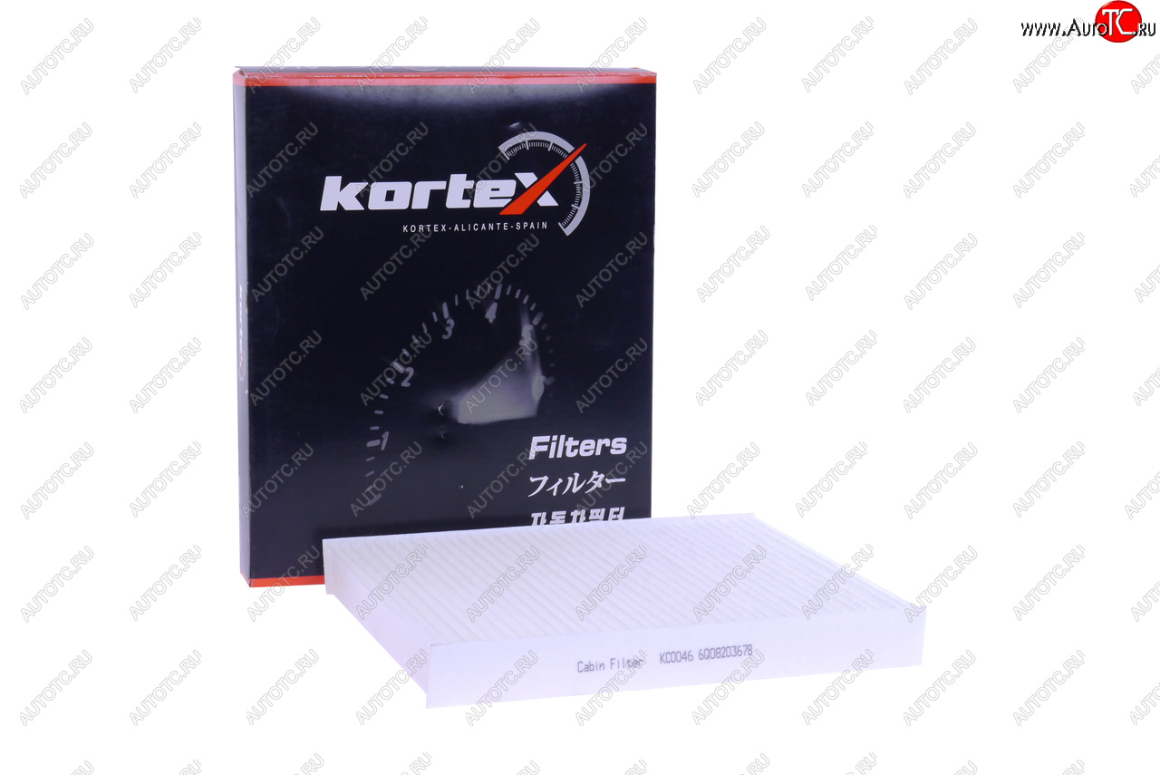 469 р. Фильтр воздушный салона VW Polo AUDI A2 SEAT Ibiza SKODA Fabia KORTEX KORTEX kc0046  с доставкой в г. Вологда