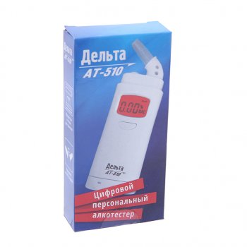 969 р. Алкотестер цифровой до 1.99 промилле LCD дисплей, звуковой сигнализатор ДЕЛЬТА ДЕЛЬТА ат-510  с доставкой в г. Вологда. Увеличить фотографию 3