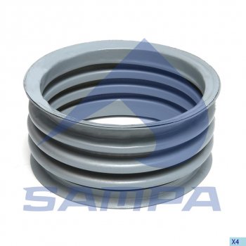 Труба выхлопная глушителя DAF (d=148 L=60) SAMPA SAMPA 052.173