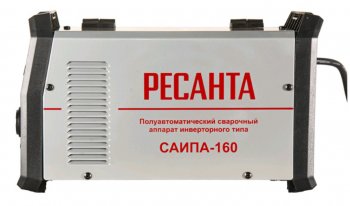8 949 р. Аппарат сварочный 6.2кВт 30-160А d=4.00.8-1.0 220В инвертор полуавтомат РЕСАНТА РЕСАНТА саипа-160  с доставкой в г. Вологда. Увеличить фотографию 3