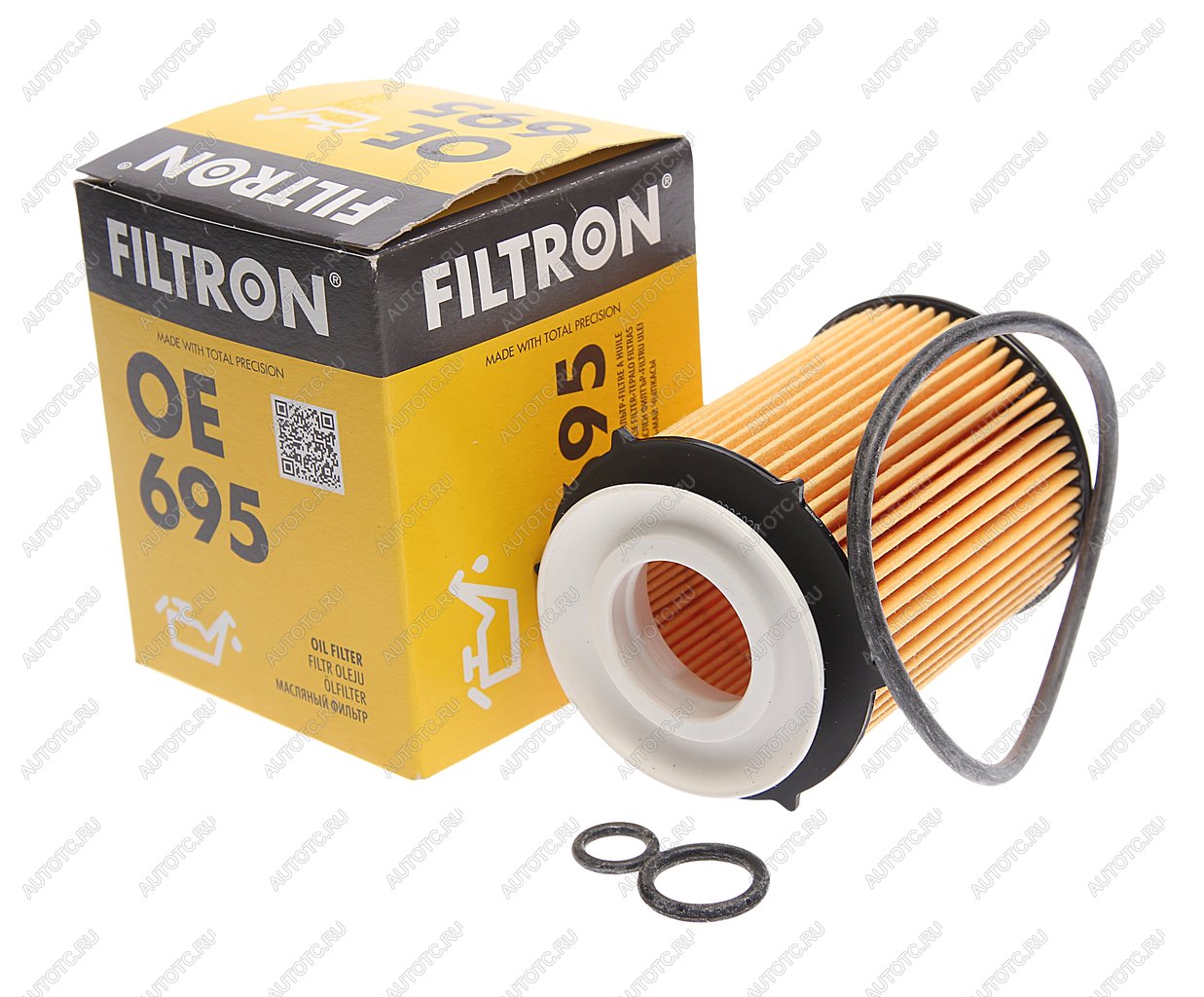 729 р. Фильтр масляный MERCEDES A (W176),B (W246),C (W204),CLA (C117) (M270M274) FILTRON FILTRON oe695  с доставкой в г. Вологда