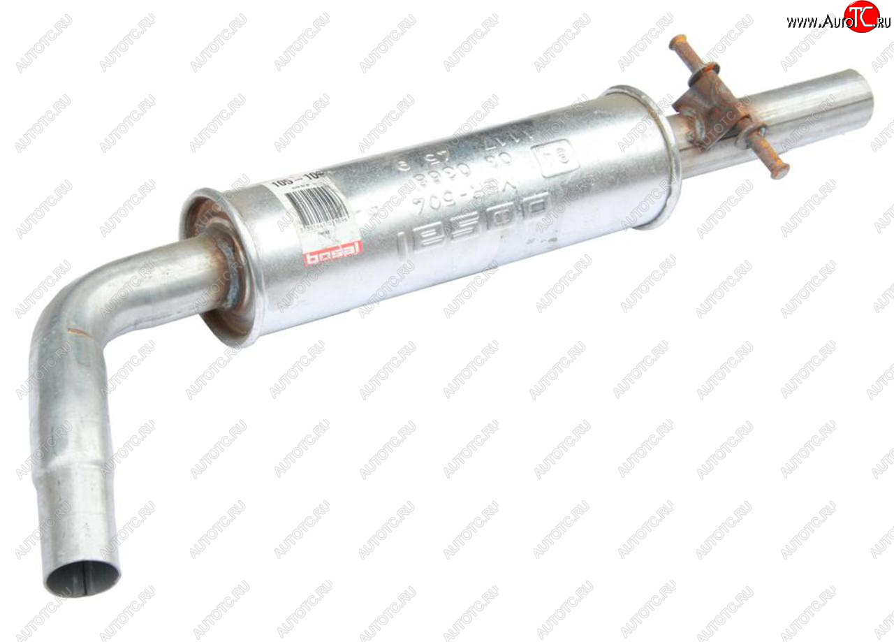 7 999 р. Глушитель VW Bora,Golf AUDI A3 SKODA Octavia средняя часть BOSAL BOSAL 105-109  с доставкой в г. Вологда