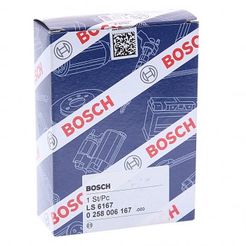 8 249 р. Датчик кислорода MERCEDES A (W168) перед катализатором BOSCH BOSCH 0258006167 BOSCH 0258006167  с доставкой в г. Вологда. Увеличить фотографию 2