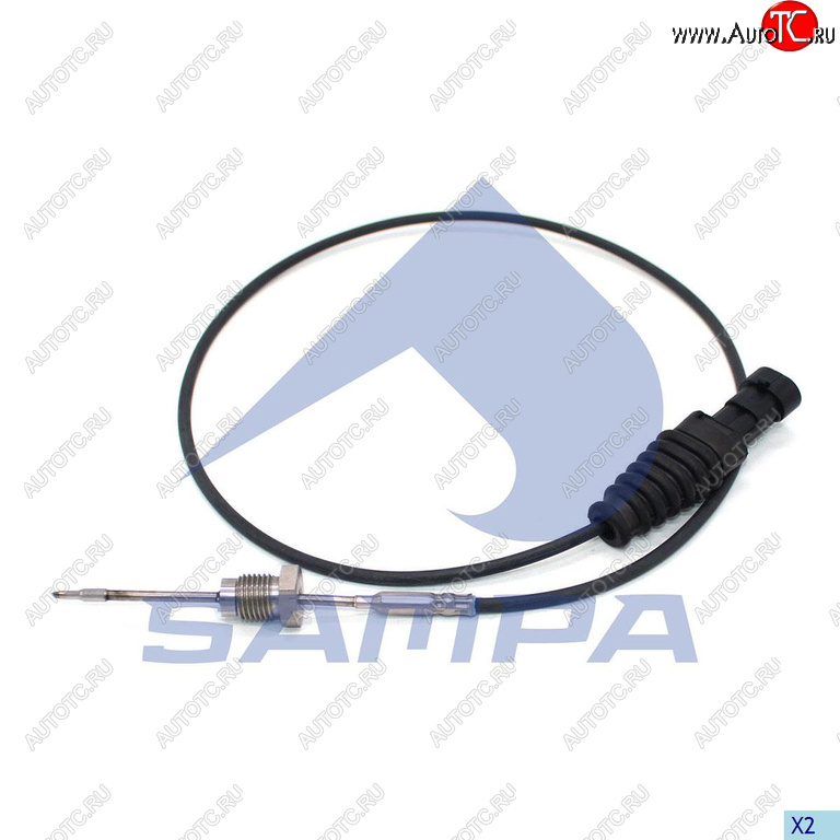 3 779 р. Датчик температуры DAF отработавших газов (ЕВРО-5) SAMPA SAMPA 096.2357  с доставкой в г. Вологда