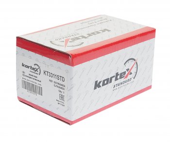 989 р. Колодки тормозные задние (4шт.) KORTEX Mazda 6 GG лифтбэк дорестайлинг (2002-2005)  с доставкой в г. Вологда. Увеличить фотографию 2