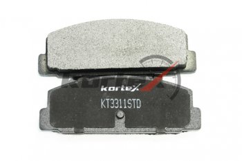 989 р. Колодки тормозные задние (4шт.) KORTEX Mazda 6 GG лифтбэк дорестайлинг (2002-2005)  с доставкой в г. Вологда. Увеличить фотографию 3